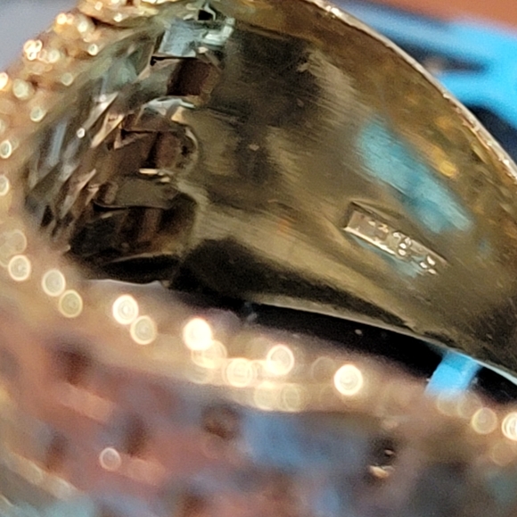 VINTAGE GOLD RING - Picture 5 of 9